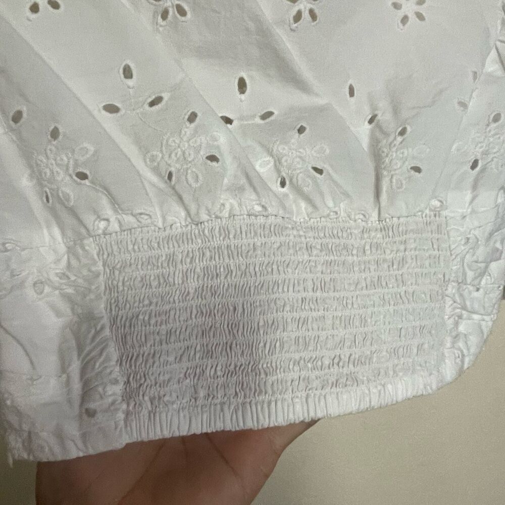 (A3)Zara Top with openwork embroidery from, size M - Picture 9 of 16